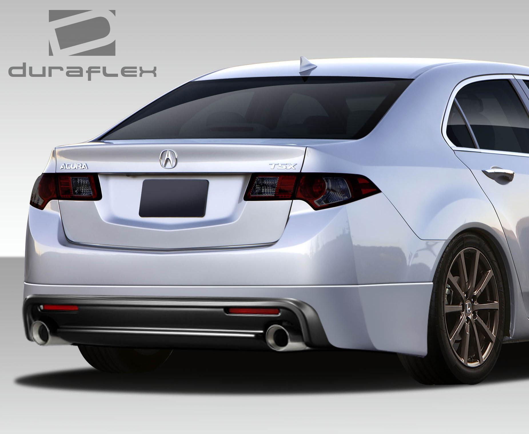 2009-2014 Acura TSX Duraflex Type M Rear Lip