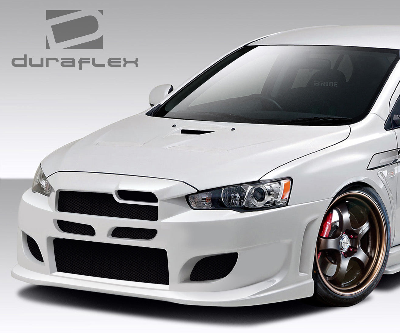 2008-2017 Mitsubishi Lancer Duraflex I-Spec Front Bumper