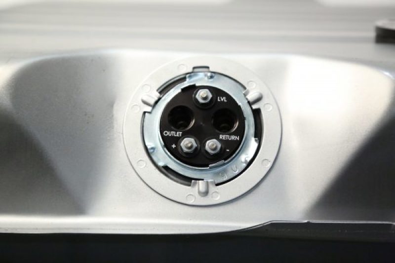 Aeromotive 64-65 Dodge Polara 340 Stealth Gen 2 fuel tank showing sleek design and durable construction for classic muscle cars
