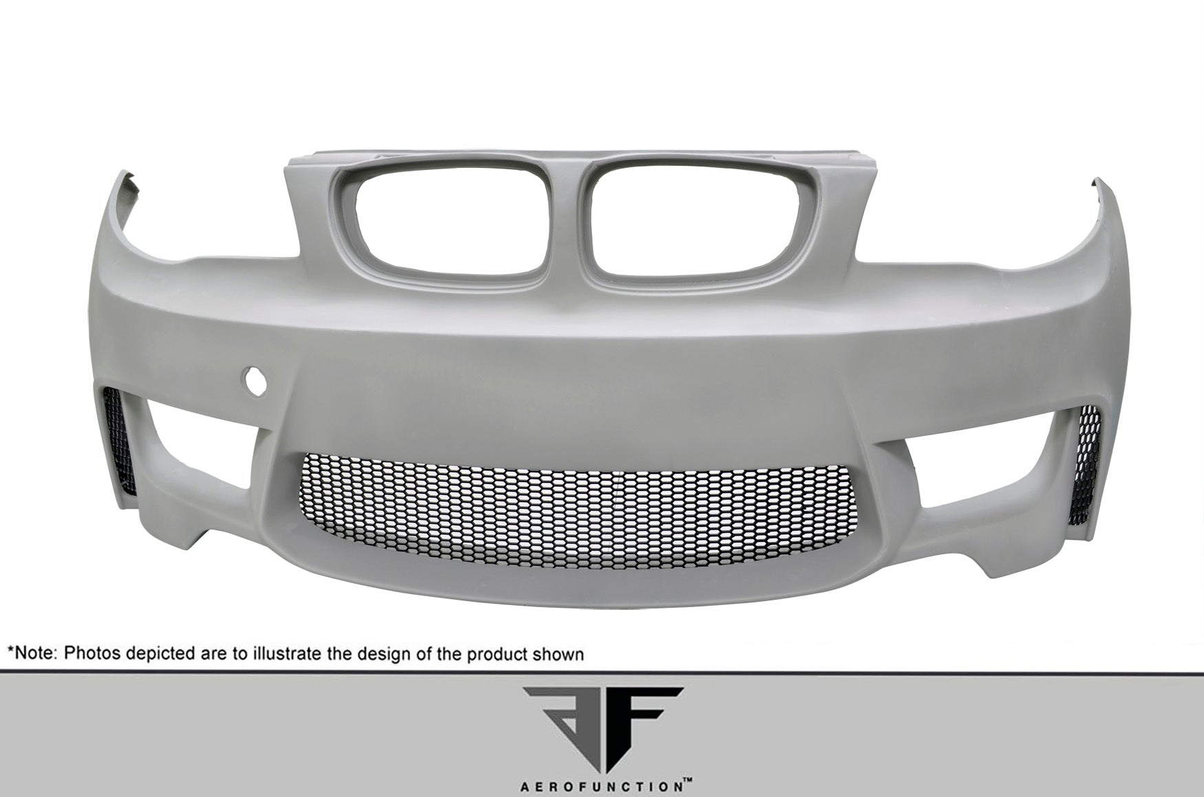 2008-2013 BMW 1 Series Aero Function AF-1 Front Bumper