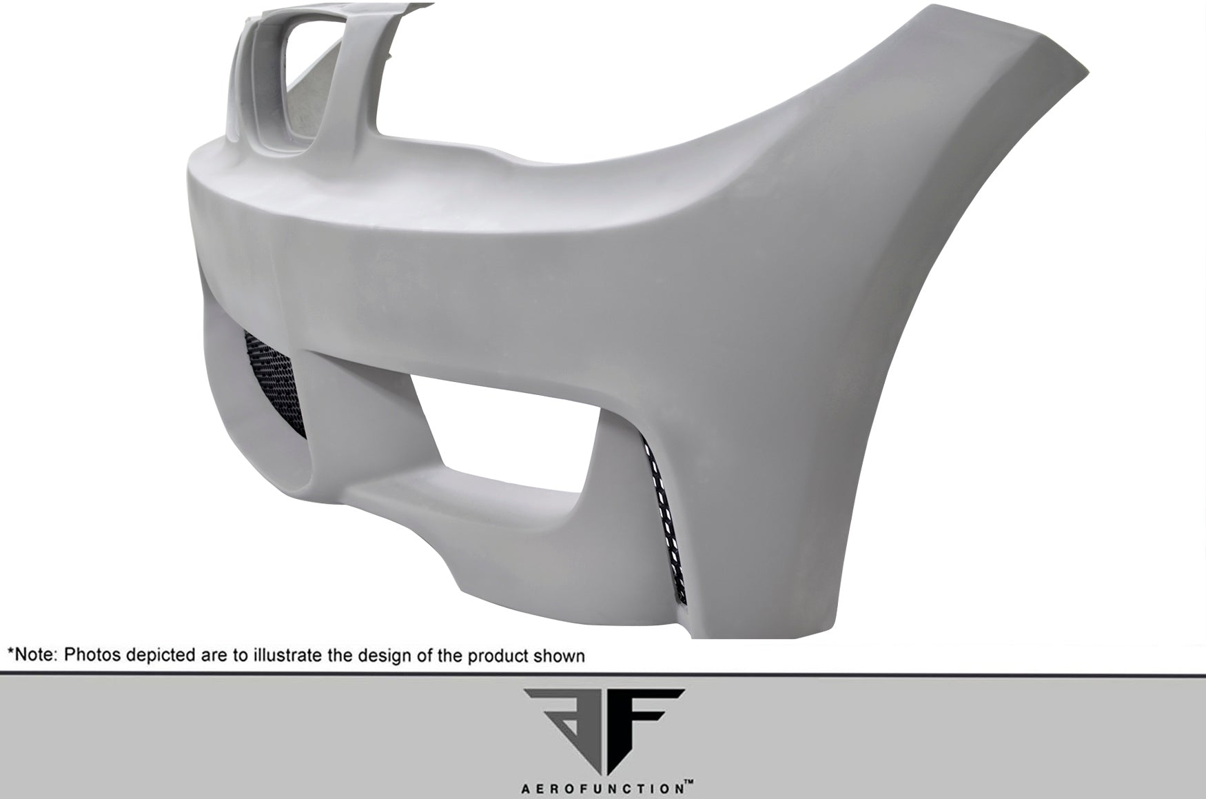 2008-2013 BMW 1 Series E82 E88 AF-1 Front Bumper Cover ( GFK ) - 1 Piece