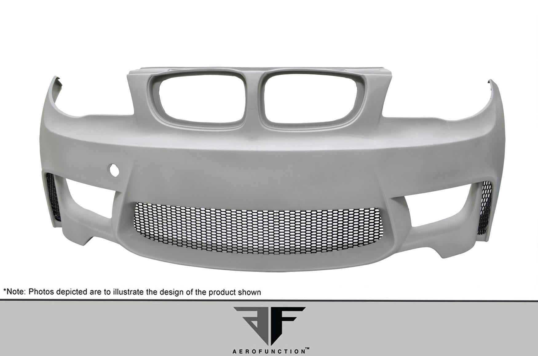 2008-2013 BMW 1 Series Aero Function AF-1 Front Bumper