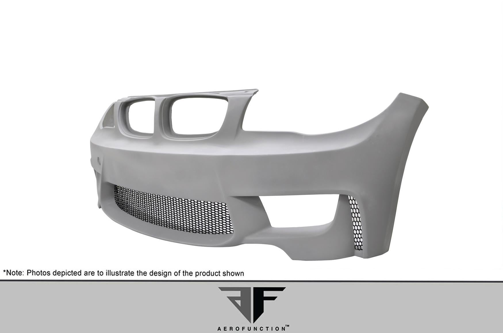 2008-2013 BMW 1 Series Aero Function AF-1 Front Bumper