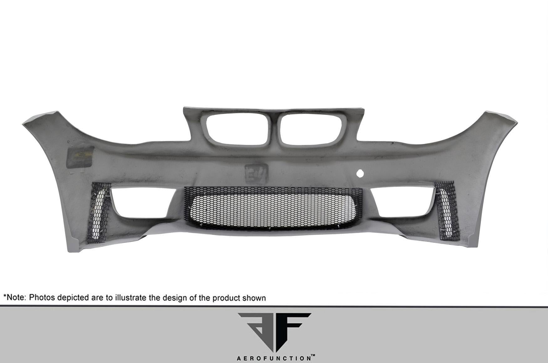 2008-2013 BMW 1 Series Aero Function AF-1 Front Bumper