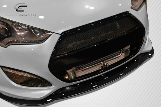 2012-2017 Hyundai Veloster Carbon Creations GT Racing Carbon Fiber Front Lip