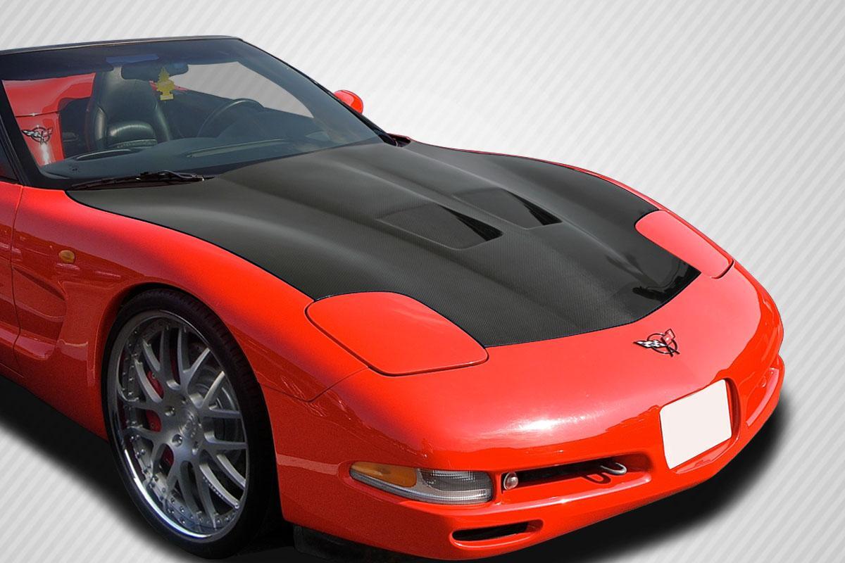 1997-2004 Chevrolet Corvette Carbon Creations GT Concept Carbon Fiber Hood