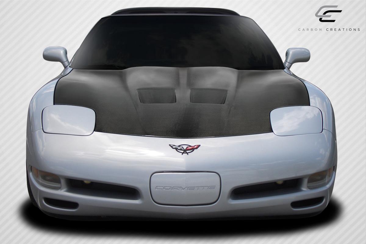 1997-2004 Chevrolet Corvette Carbon Creations GT Concept Carbon Fiber Hood