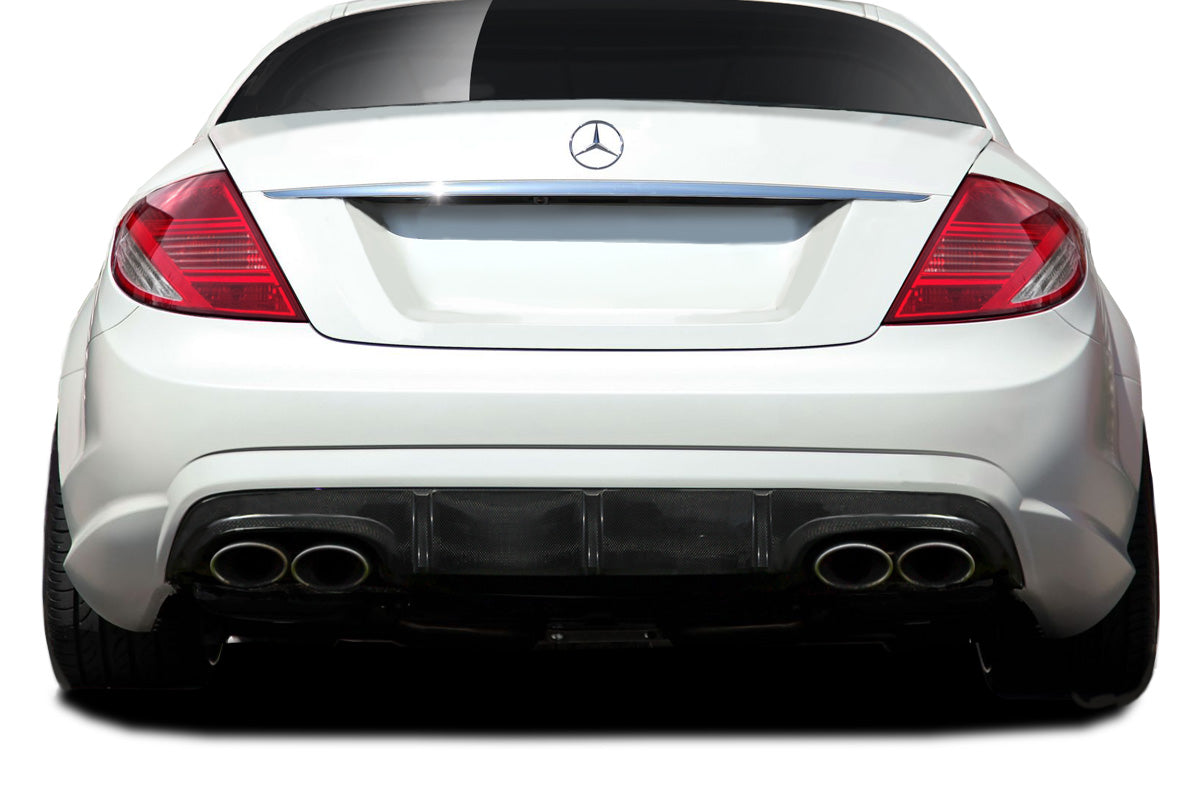 2007-2009 Mercedes CL 63 Aero Function AF-1 Carbon Fiber Rear Lip