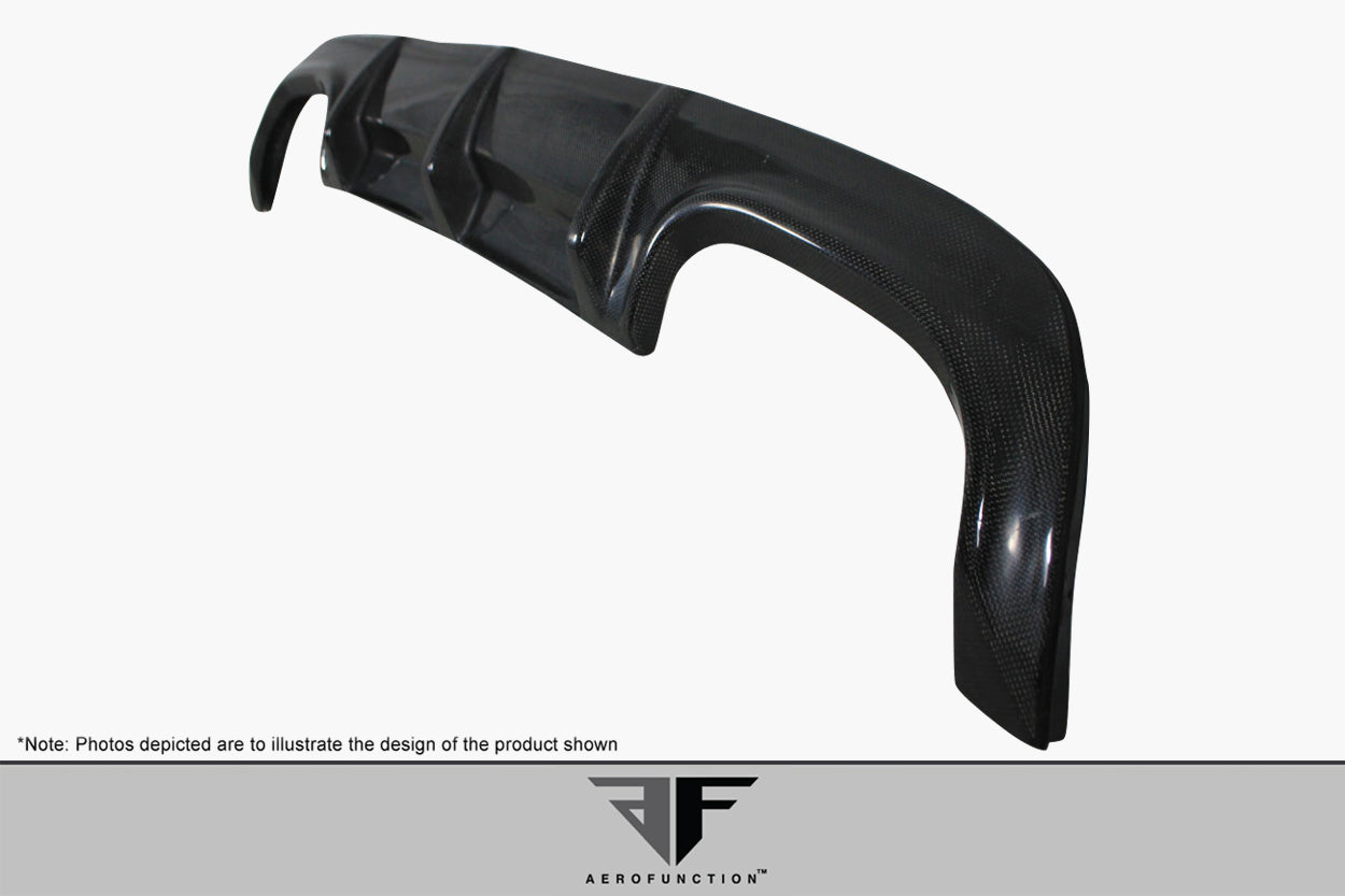 2007-2009 Mercedes CL 63 Aero Function AF-1 Carbon Fiber Rear Lip
