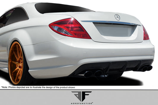 2007-2009 Mercedes CL 63 Aero Function AF-1 Carbon Fiber Rear Lip