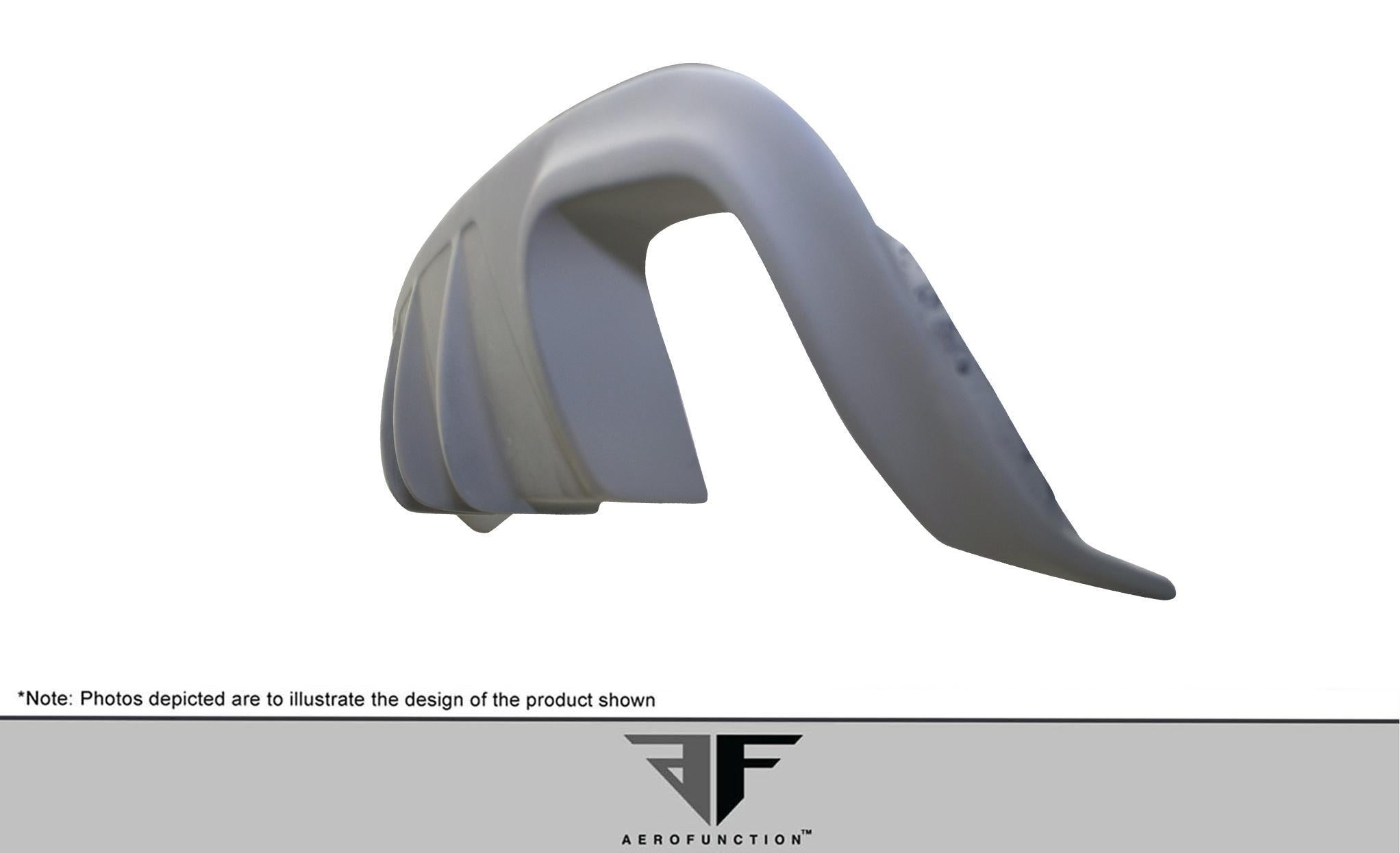 2009-2011 Porsche 997 Aero Function AF-2 Rear Lip