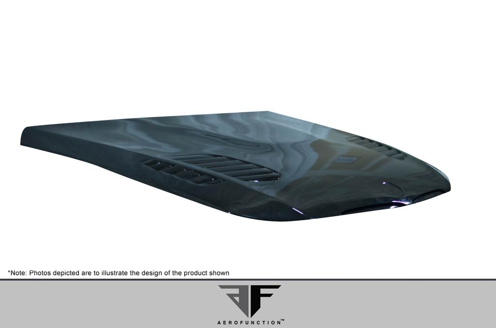 2006-2008 BMW 3 Series Aero Function AF-1 Carbon Fiber Hood