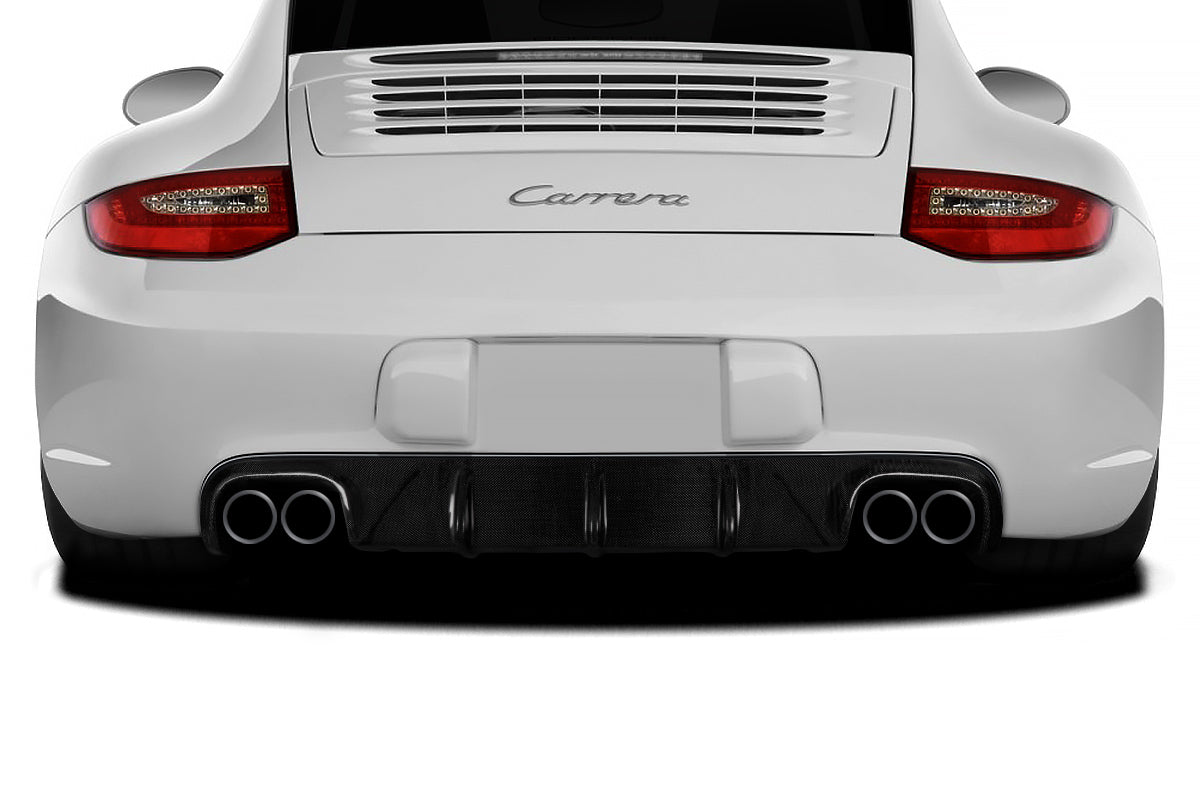 2009-2011 Porsche 997 Aero Function AF-2 Carbon Fiber Rear Lip