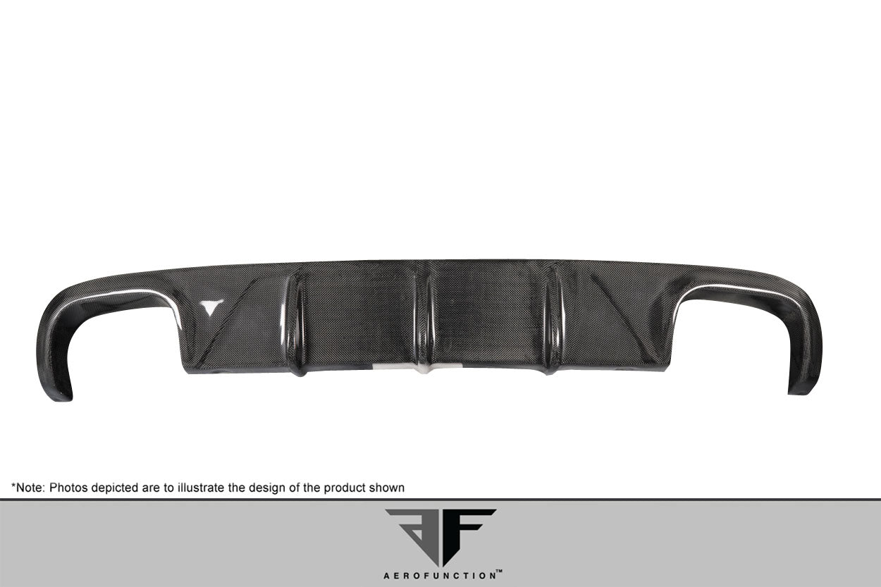 2009-2011 Porsche 997 Aero Function AF-2 Carbon Fiber Rear Lip