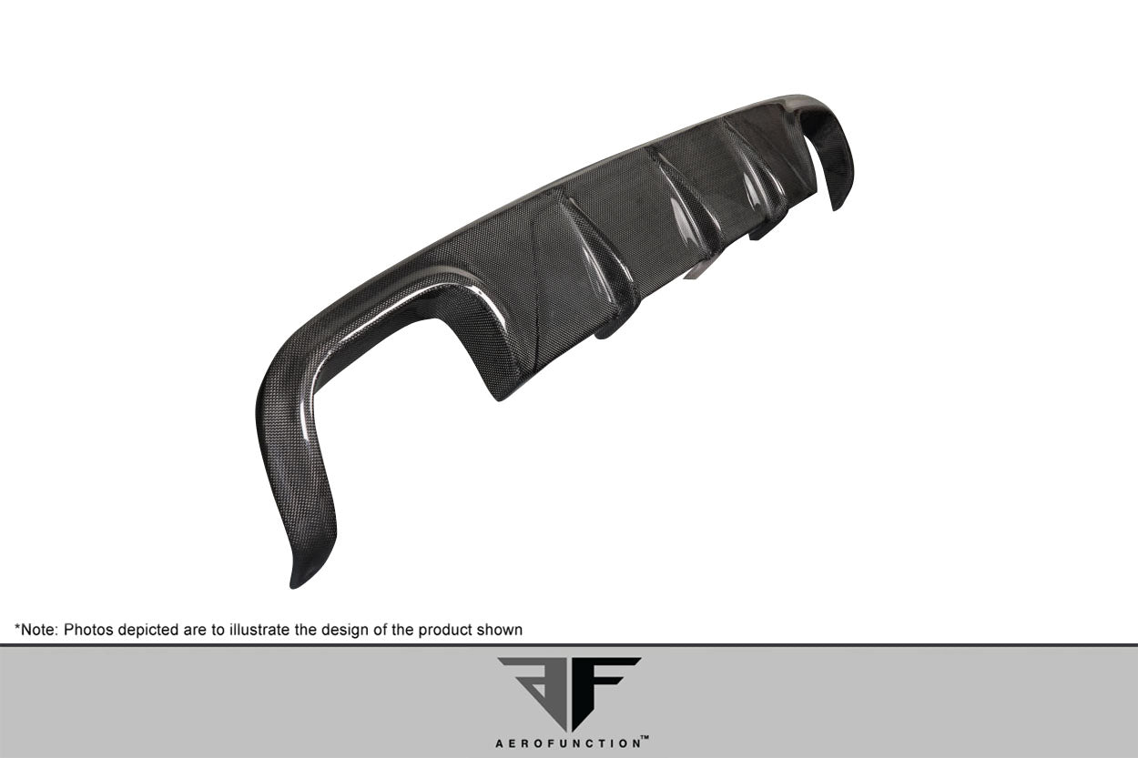 2009-2011 Porsche 997 Aero Function AF-2 Carbon Fiber Rear Lip