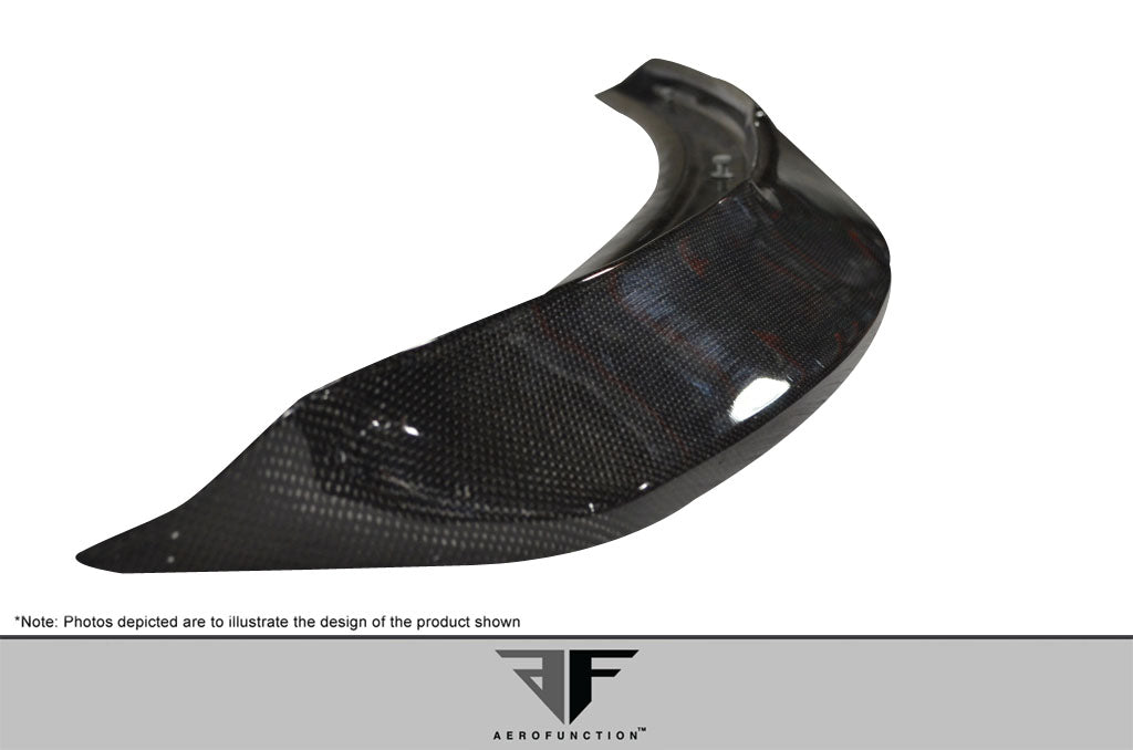 2003-2009 Mercedes CLK W209 Carbon AF-1 Trunk Spoiler ( CFP ) - 1 Piece