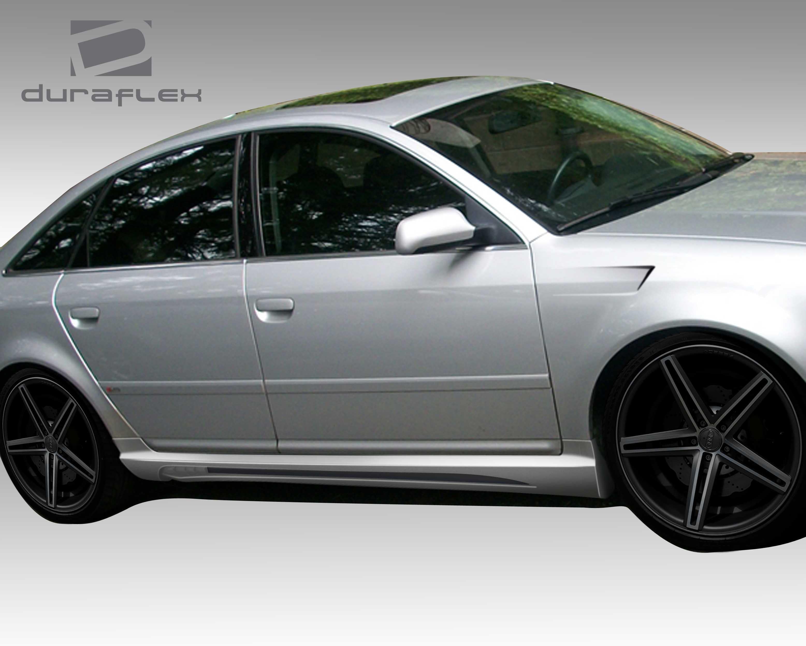 1998-2004 Audi A6 Duraflex CT-R Side Skirts