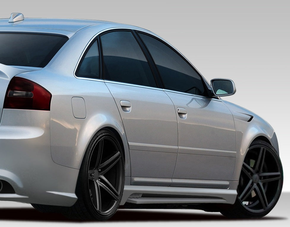 1998-2004 Audi A6 C5 Duraflex CT-R Side Skirt Rocker Panels - 2 Piece (S)