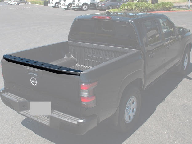 2022-Up Nissan Frontier SDP Performance Matte Black Rear Tailgate Lip Spoiler
