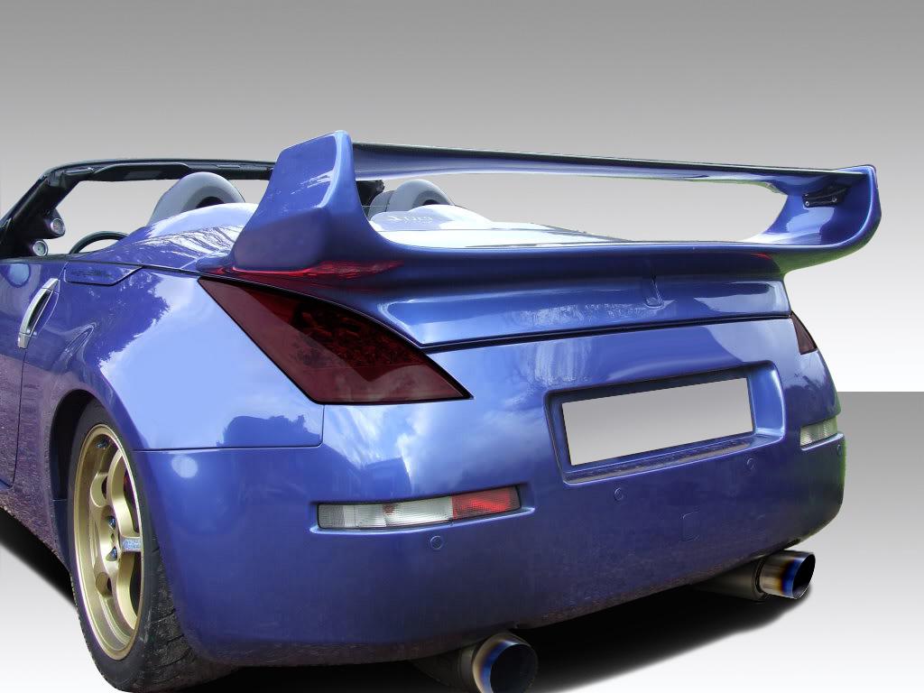 2003-2009 Nissan 350Z Duraflex Vader 3 Rear Wing