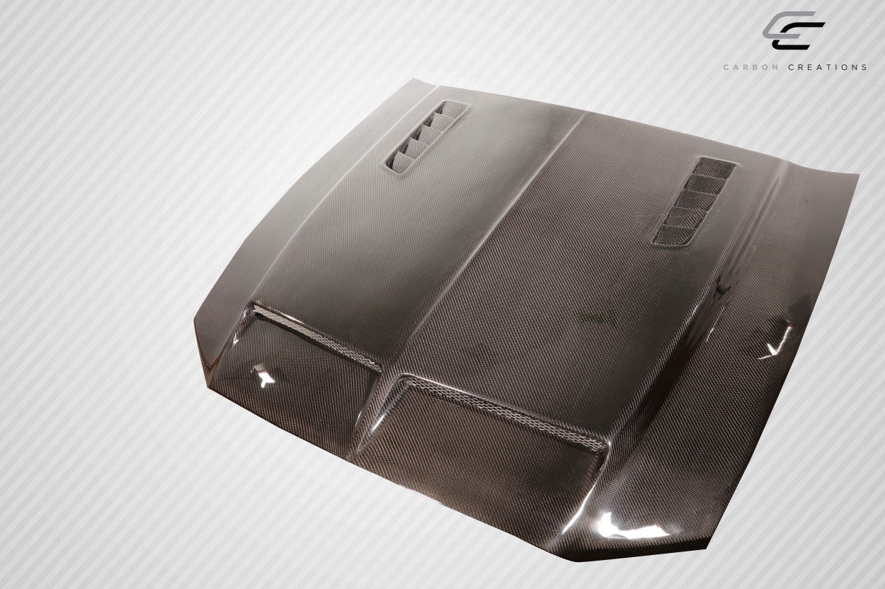 2013-2014 Ford Mustang Carbon Creations GT500 Carbon Fiber Hood