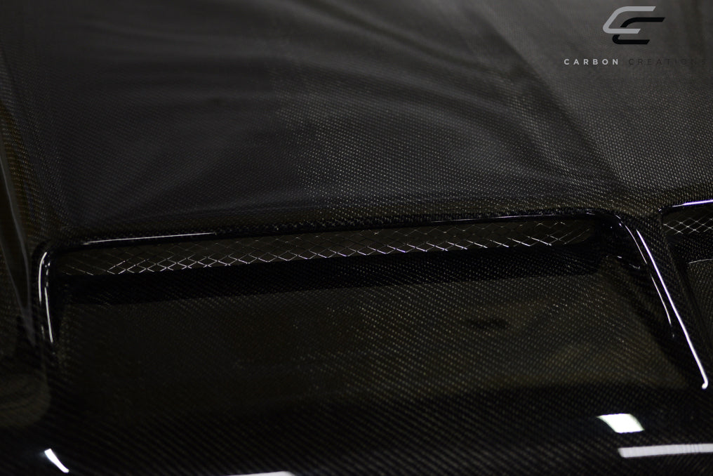 2010-2012 Ford Mustang Carbon Creations GT500 Carbon Fiber Hood