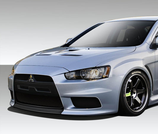 2008-2017 Mitsubishi Lancer Duraflex Evo X V3 Front Bumper