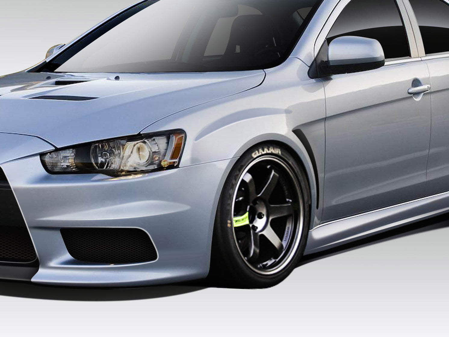 2008-2017 Mitsubishi Lancer Duraflex Evo X V3 Fender