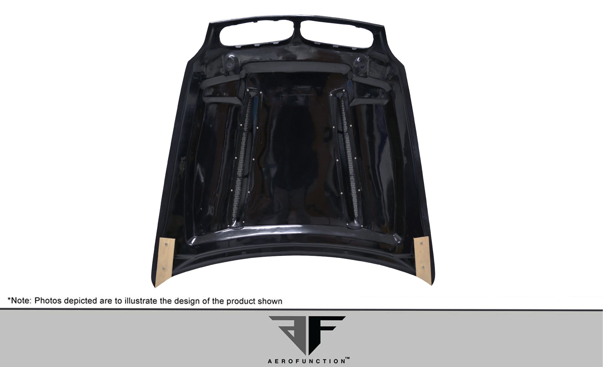2008-2014 BMW X6 Aero Function AF-5 Carbon Fiber Hood