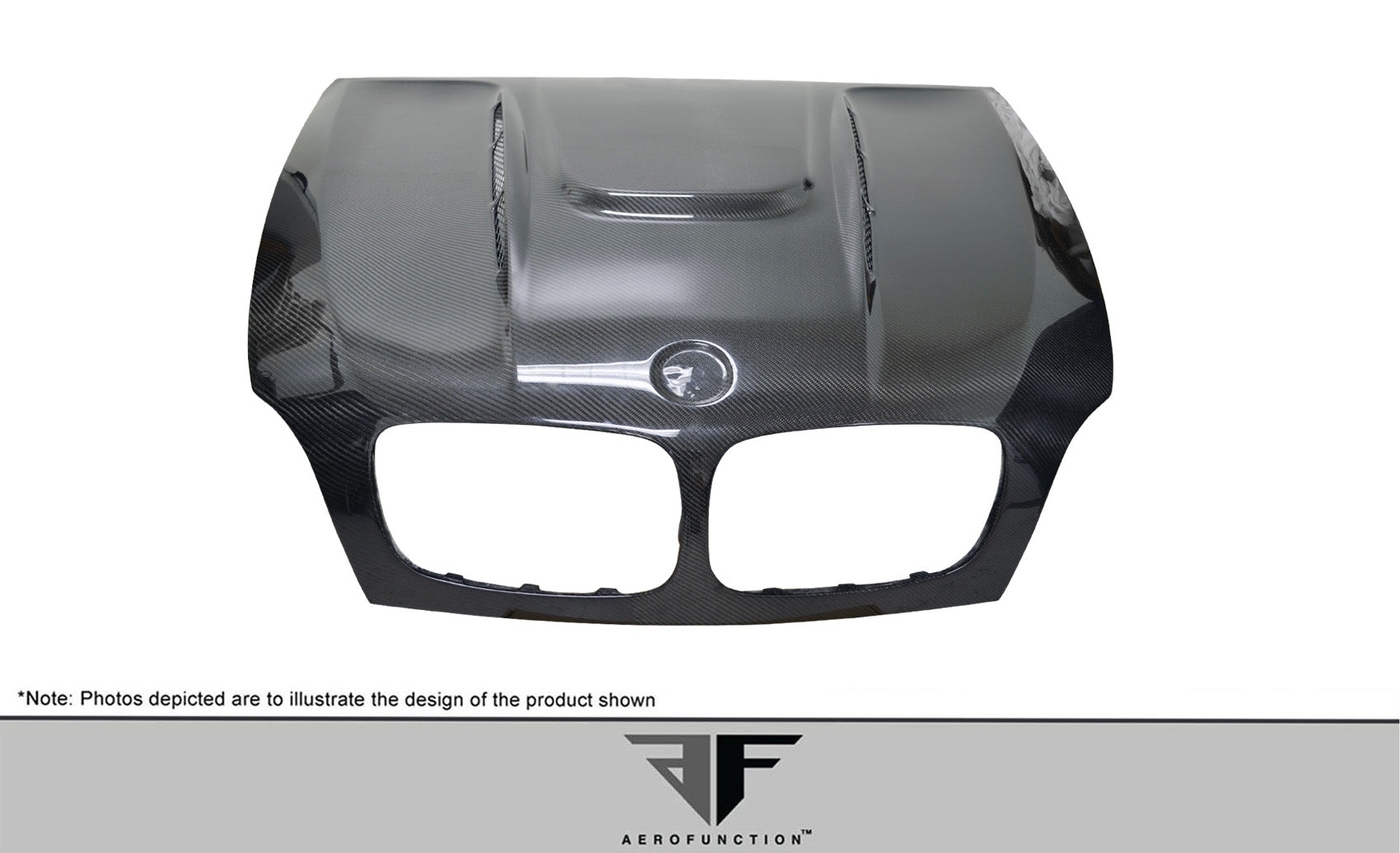 2008-2014 BMW X6 X6M E71 2007-2013 BMW X5 E70 Carbon AF-5 Hood ( CFP ) - 1 Piece