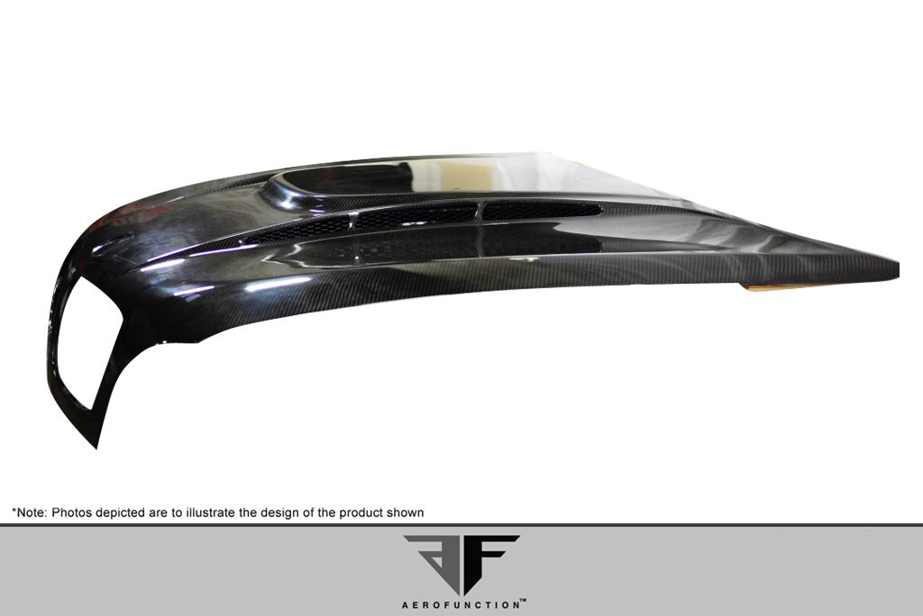 2008-2014 BMW X6 Aero Function AF-5 Carbon Fiber Hood
