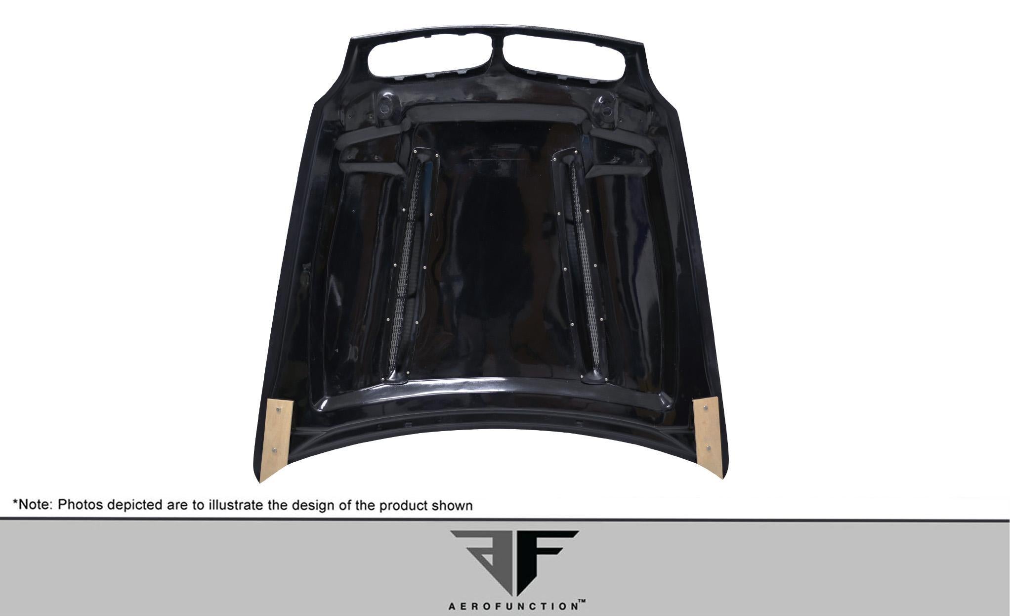 2008-2014 BMW X6 Aero Function AF-5 Carbon Fiber Hood