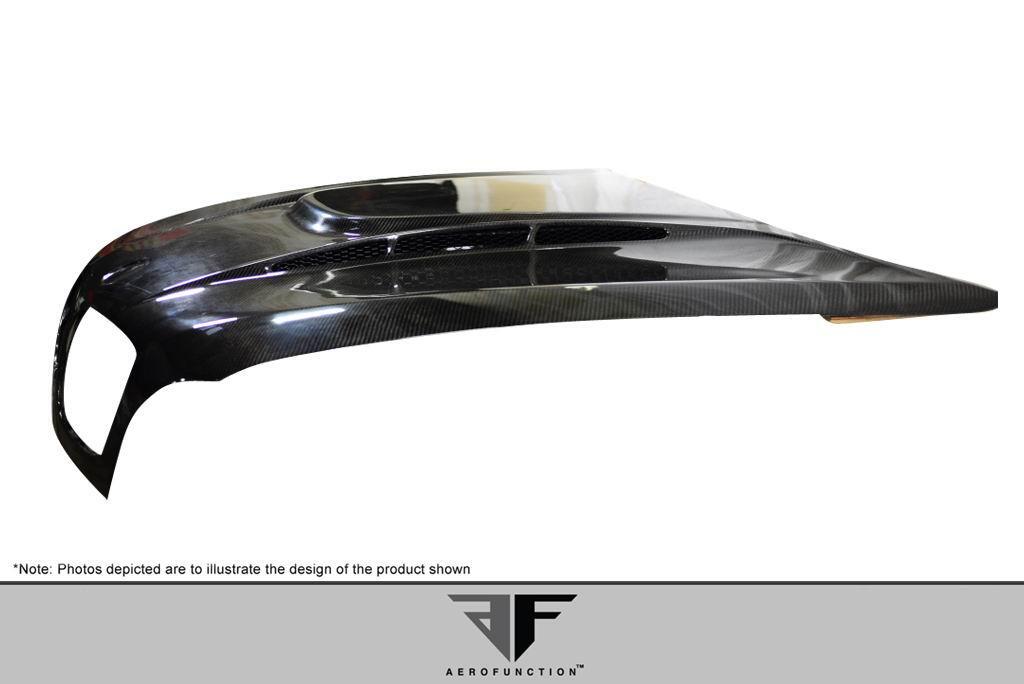 2008-2014 BMW X6 Aero Function AF-5 Carbon Fiber Hood