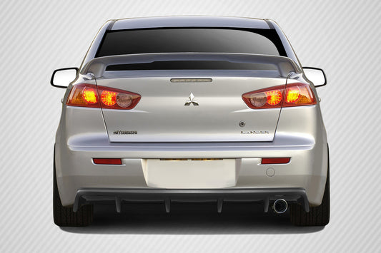 2008-2017 Mitsubishi Lancer Carbon Creations M Power Carbon Fiber Rear Lip