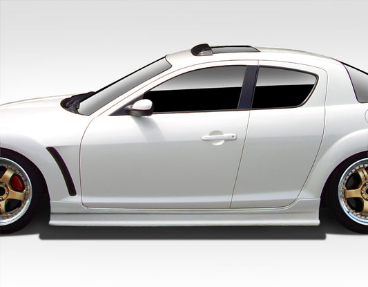 2004-2011 Mazda RX8 Duraflex Type F Side Skirts