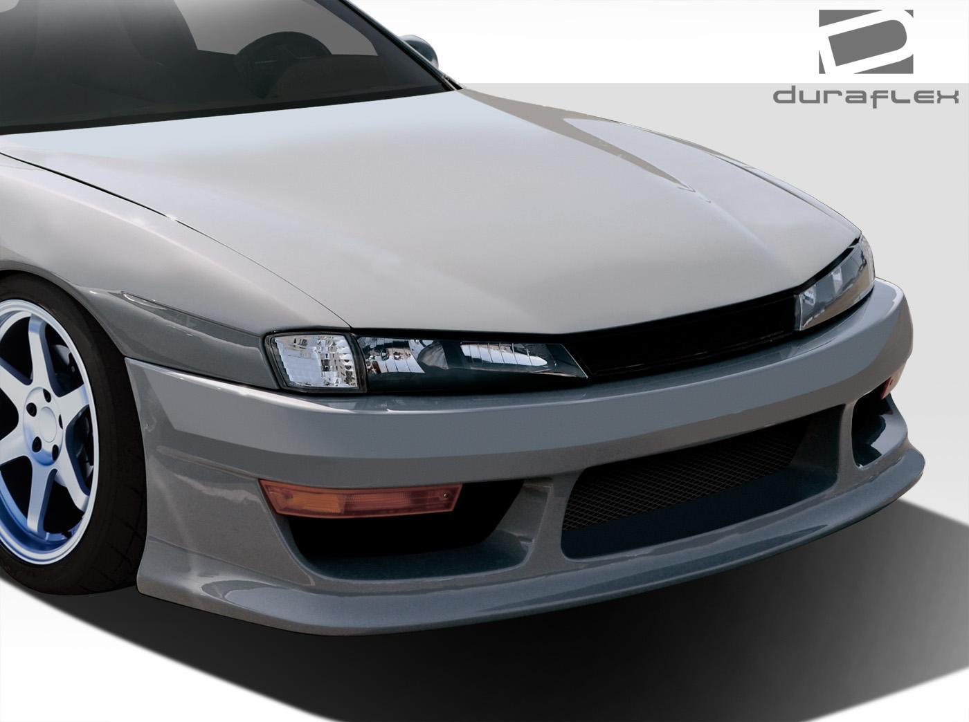 1997-1998 Nissan 240SX Duraflex V-Speed Front Bumper