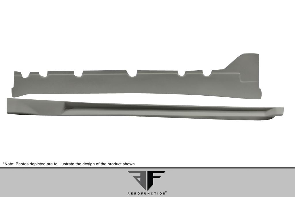 2004-2008 Lamborghini Gallardo AF-1 Wide Body Side Skirt Rocker Panels ( GFK ) - 2 Piece (S)