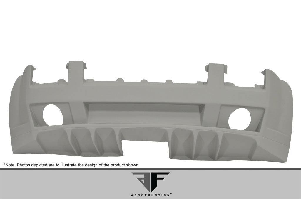 2004-2008 Lamborghini Gallardo AF-1 Wide Body Rear Bumper Cover ( GFK ) - 1 Piece