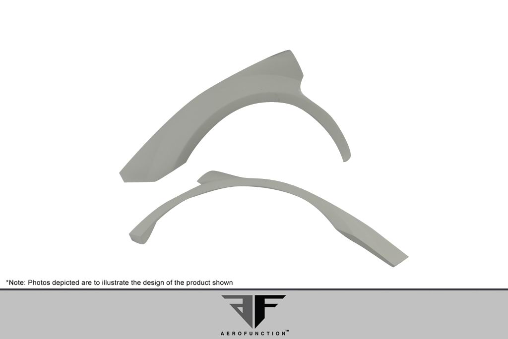 2004-2008 Lamborghini Gallardo Aero Function AF-1 Fender Flare
