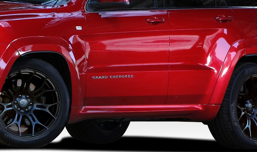2011-2013 Jeep Grand Cherokee Duraflex SRT Look Body Kit - 4 Piece