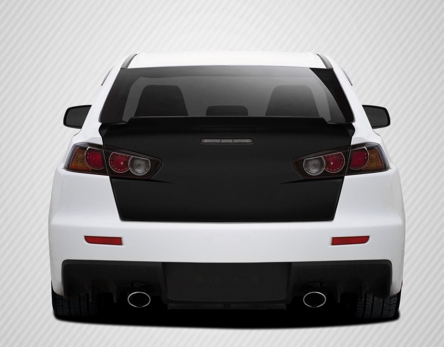 2008-2017 Mitsubishi Lancer Carbon Creations GT Concept Carbon Fiber Trunk