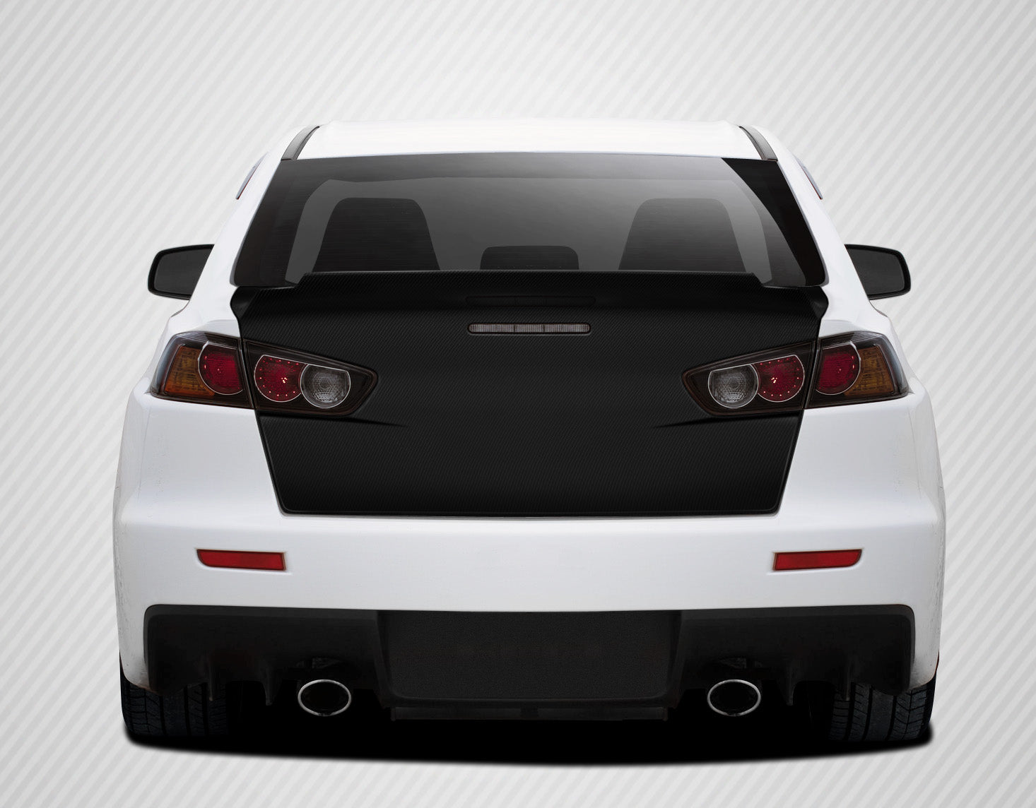2008-2017 Mitsubishi Lancer Carbon Creations GT Concept Carbon Fiber Trunk