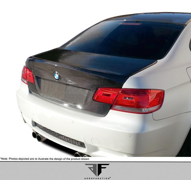 2007-2013 BMW 3 Series Aero Function AF-3 Carbon Fiber Trunk