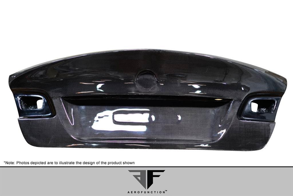 2007-2013 BMW 3 Series Aero Function AF-3 Carbon Fiber Trunk