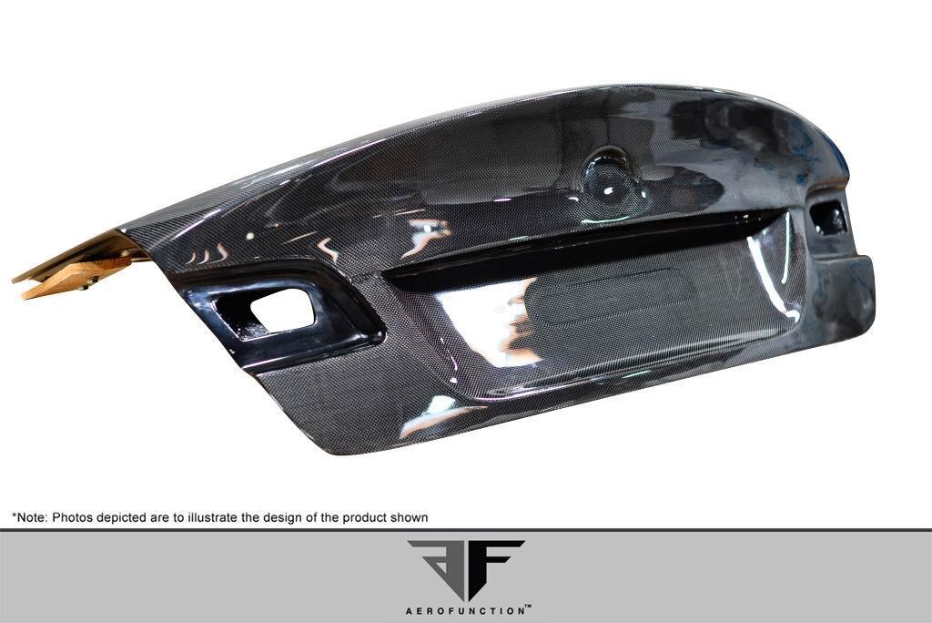 2007-2013 BMW 3 Series Aero Function AF-3 Carbon Fiber Trunk