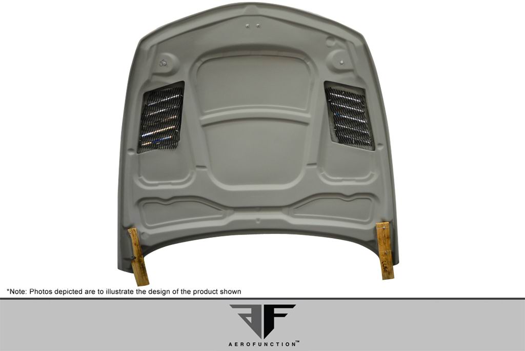 2004-2010 BMW 6 Series M6 E63 E64 AF-1 Hood ( GFK ) - 1 Piece