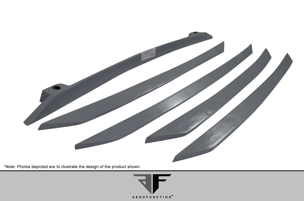 2013-2021 Land Rover Range Rover Urethane AF-1 Wide Body Grille ( PUR-RIM ) - 5 Piece (S)