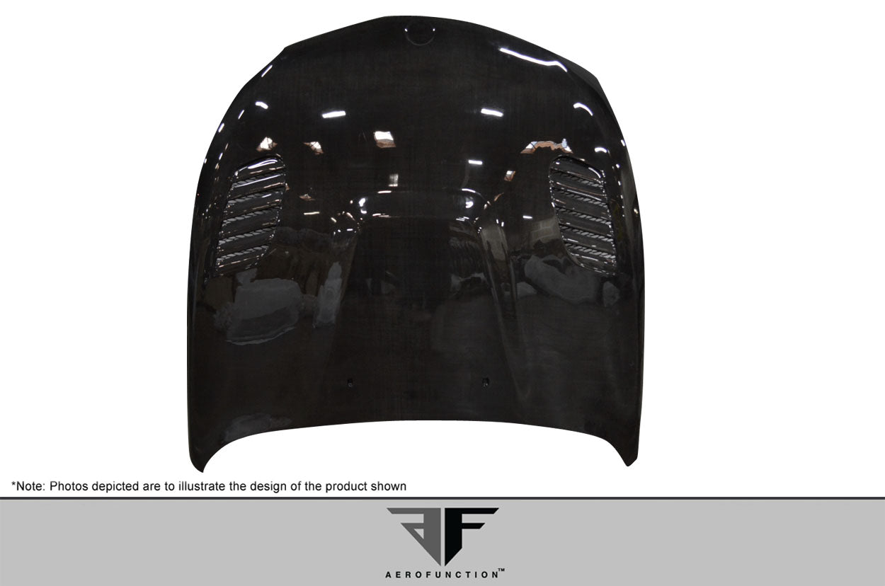 2004-2010 BMW 6 Series M6 E63 E64 Carbon AF-1 Hood ( CFP ) - 1 Piece