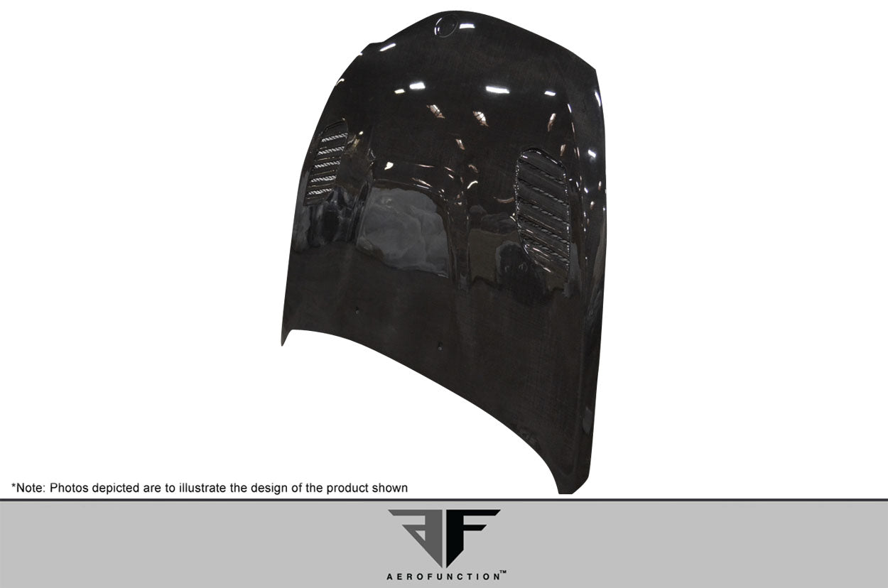 2004-2010 BMW 6 Series M6 E63 E64 Carbon AF-1 Hood ( CFP ) - 1 Piece