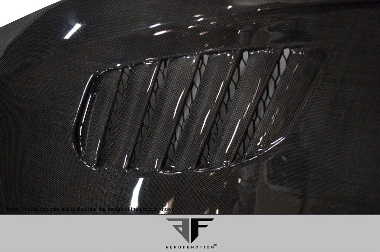 2004-2010 BMW 6 Series Aero Function AF-1 Carbon Fiber Hood